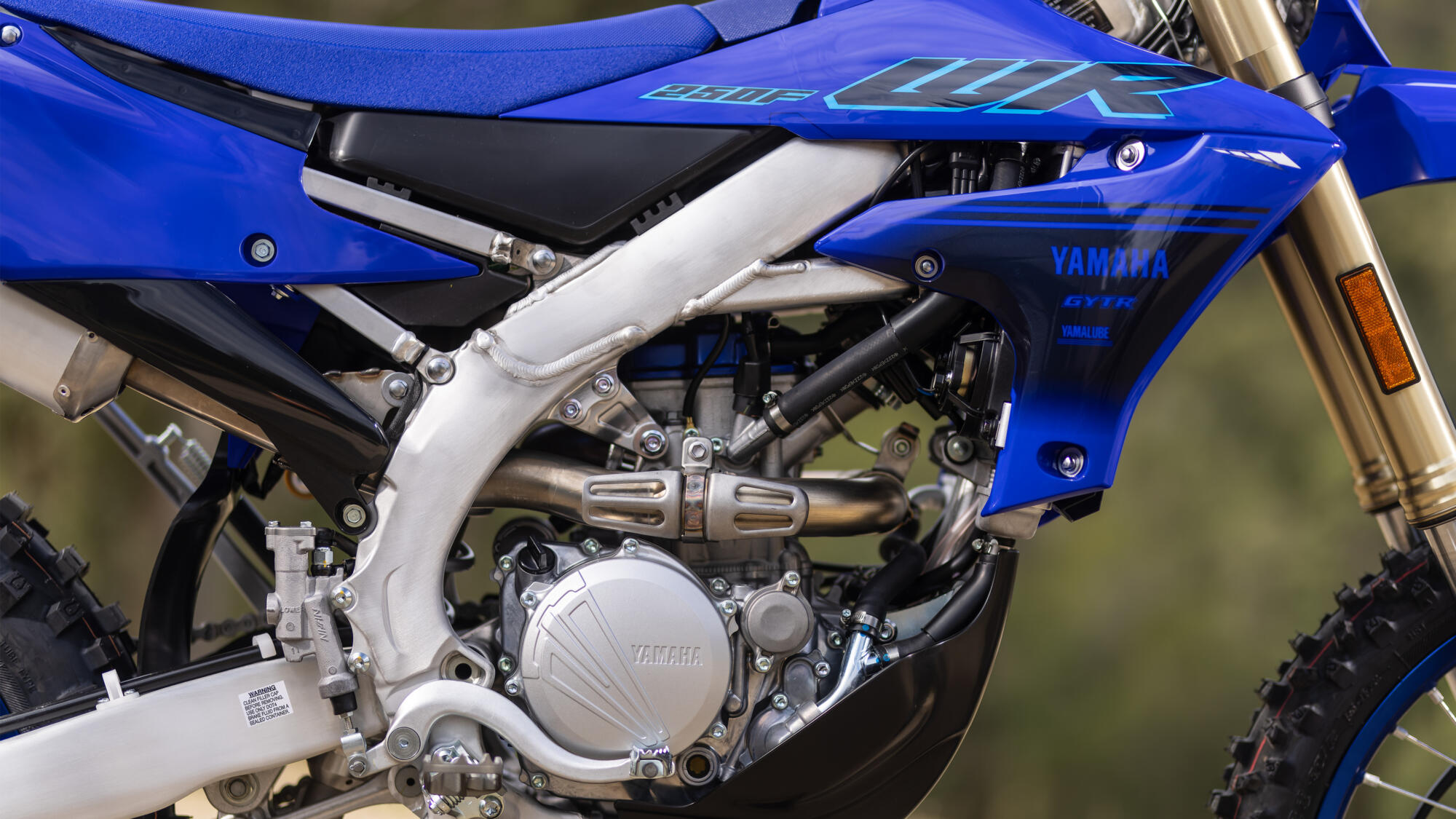 Алюмінієва рама в стилі моделі YZ250F 