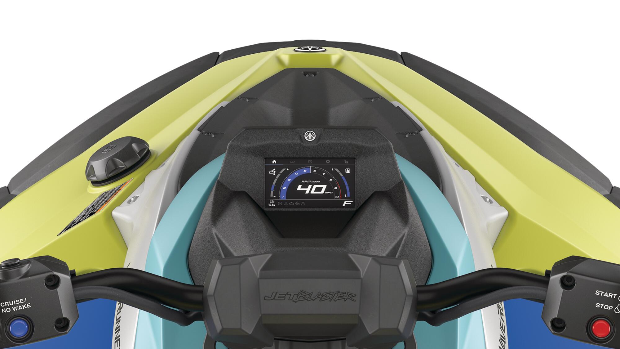 4,3-дюймовий багатофункціональний кольоровий дисплей зі швидким доступом 